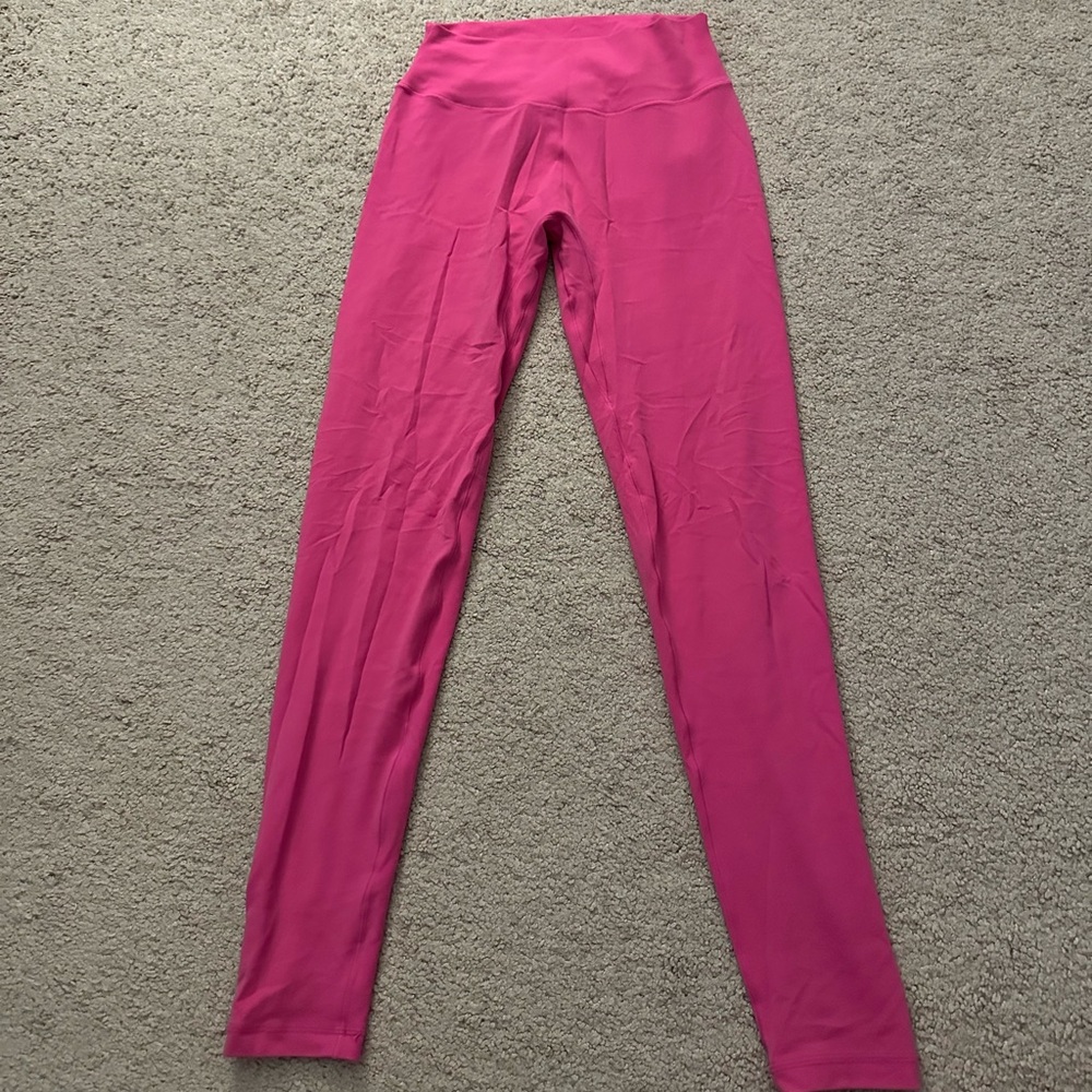 Women's Vibrant Pink Leggings